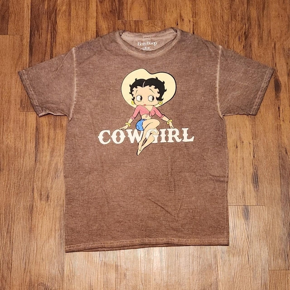 Betty Boop Cowgirl Tshirt - Picture 1 of 5
